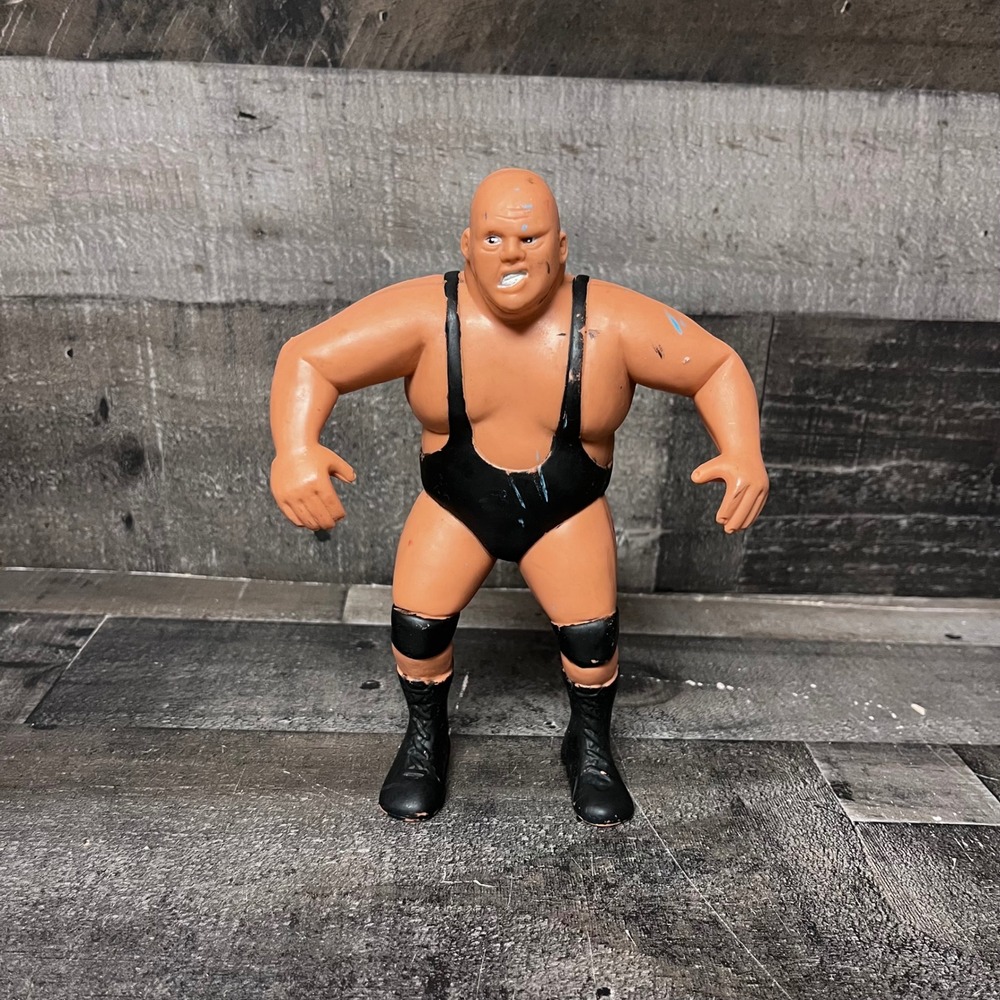 Vintage 1985 LJN WWF King Kong Bundy Wrestling Superstars Action Figure 8 inch